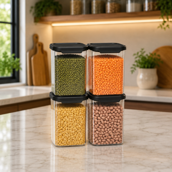 Premium Airtight Storage Container Set 1100ml - Set of 4