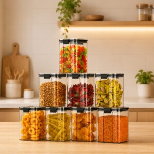Airtight Kitchen Grocery Storage Container 1100ml | BPA Free