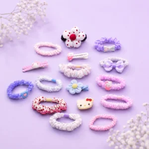 Cute Girls Hair Accessories Combo Pack– Pack of 15