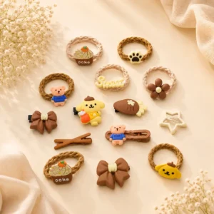 Cute Kids Hair Accessories Combo Pack – Pack of 14